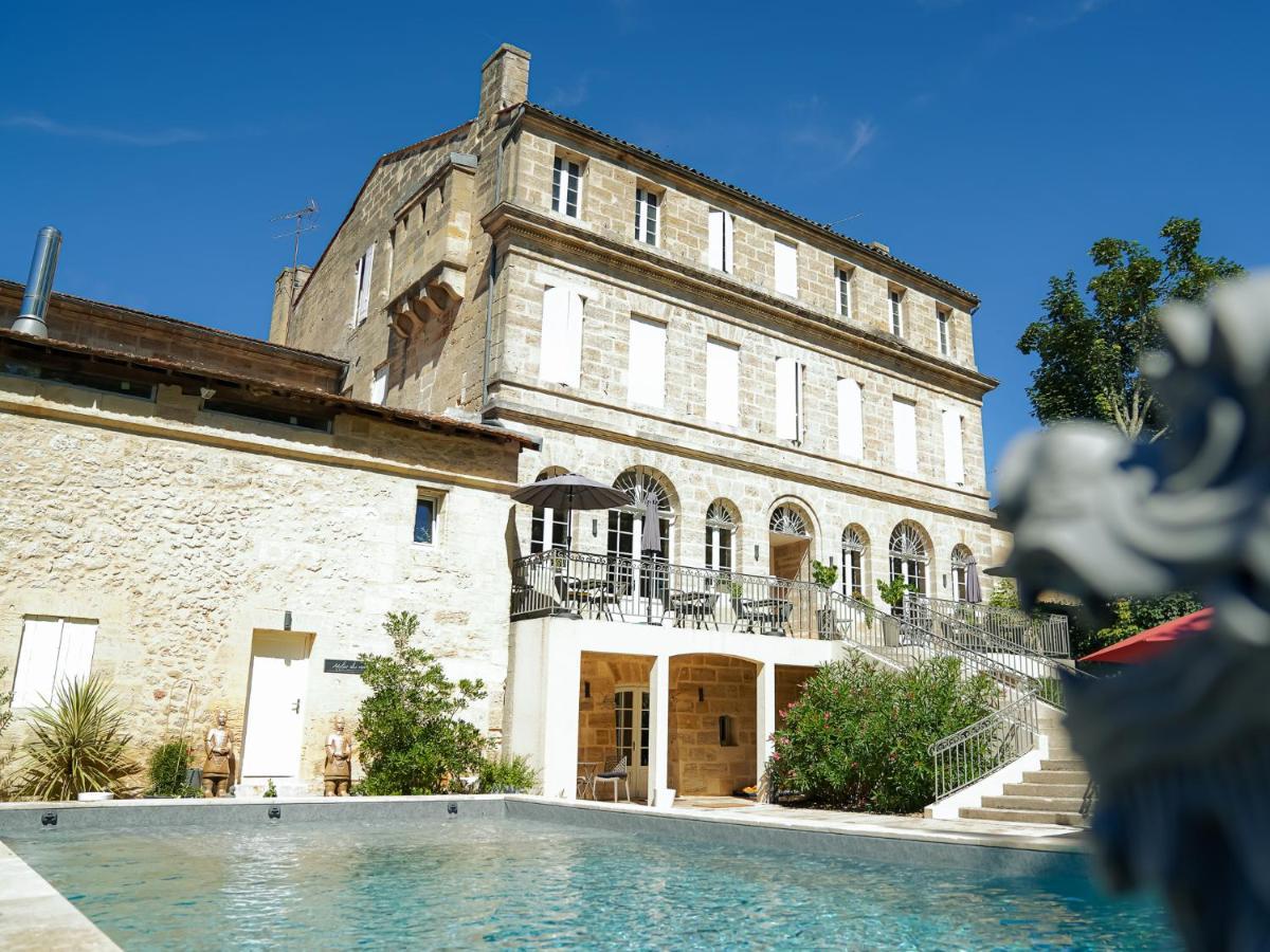Pavillon Des Millesimes, Piscine & Spa Lussac (Gironde) Exterior foto